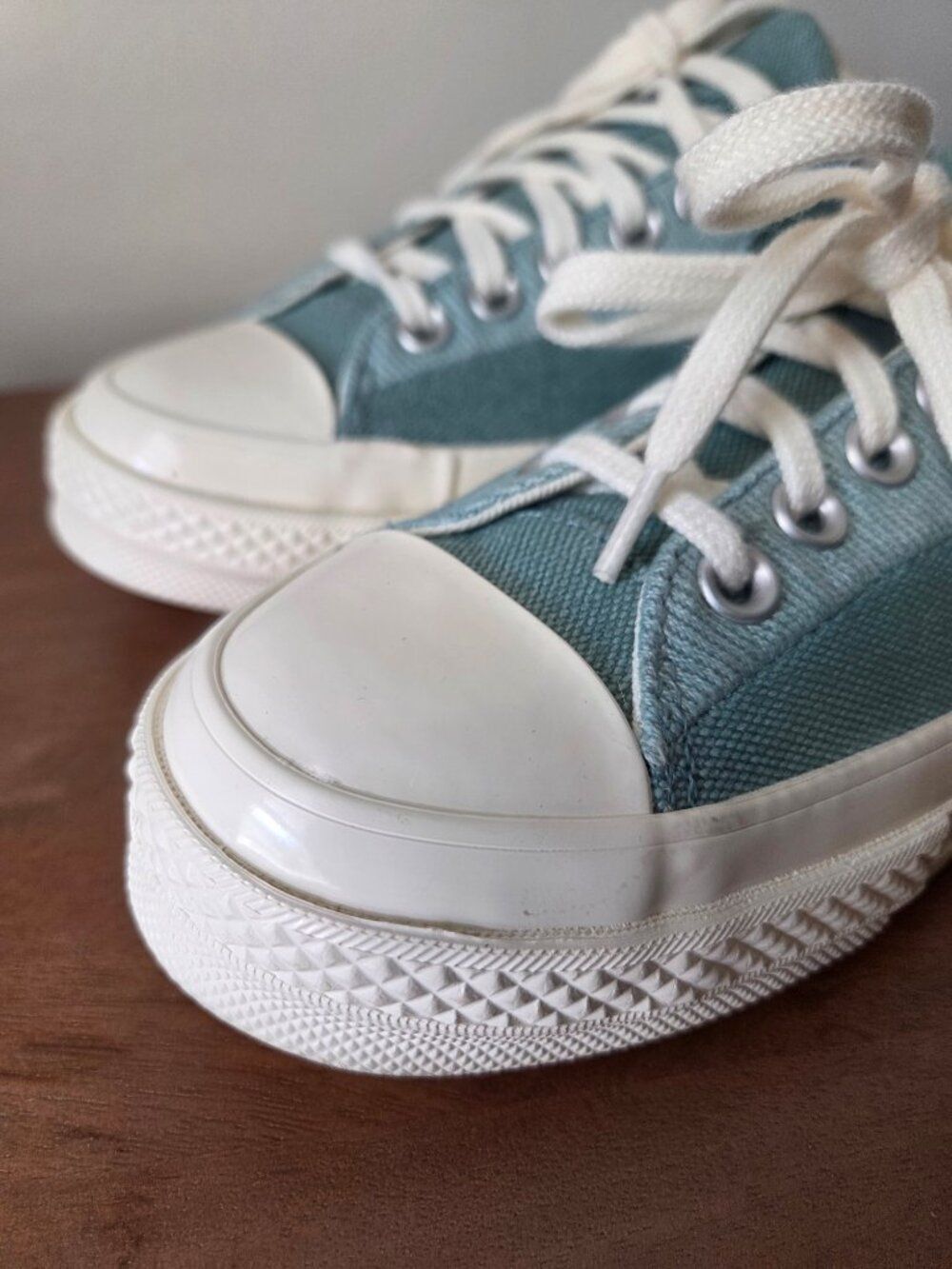 NWOB CONVERSE CHUCK TAYLOR SKY BLUE MULES SNEAKERS SIZE 9 WMN 7 MENS - Picture 10 of 16